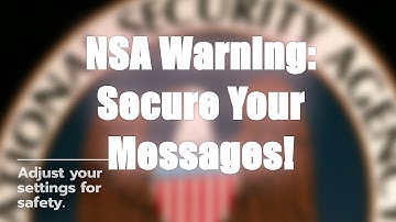 🚨 NSA Warning for iPhone 📱 & Android Users!