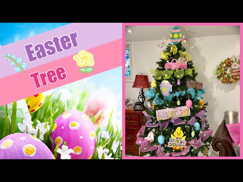 🐣 Easter DIY: Easter Tree - Dollar tree