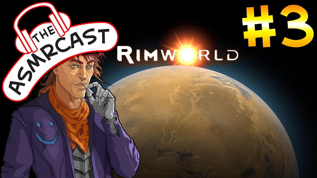ASMR Rimworld (Alpha 11) Randy Random Challenge - #3 Moving Into The Mountain [Binaural 3D]