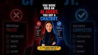 You Were Sold an AI Agent. You Got a Chatbot.