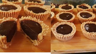 تارت الشوكولاتة الغير مخبوزNo-bake chocolate tart