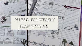My First Week in My 2026 Plum Paper Vertical Priorities Planner ✨ | Weekly Setup + Tending List
