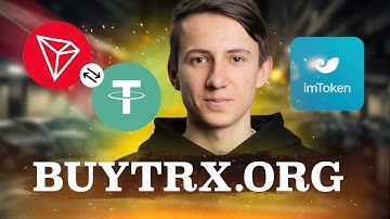 How to use buytrx.org with imToken Wallet to get TRX (Tron)? #tron #trc20 #gas