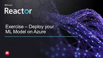 Exercise – Deploy your ML Model on Azure