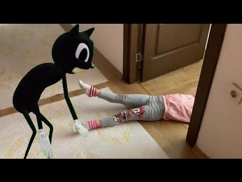 CANAVAR KEDİ CARTOON CAT PEŞİMİZDE ASEL UMUT KEVO بابا جاب لي بالون - جنى/ مقداد | طيور بيبي