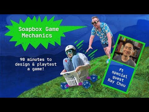 Designing a TTRPG in 90 mins! Ft Ray Chou of Mythworks