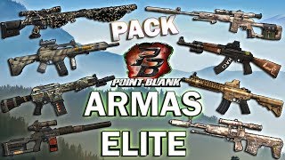 Point Blank Pack armas ELITE (AK-47, G36C, HK-PSG1, M4A1, SPAS15, SVD-Dragunov, SVU, VSK94)