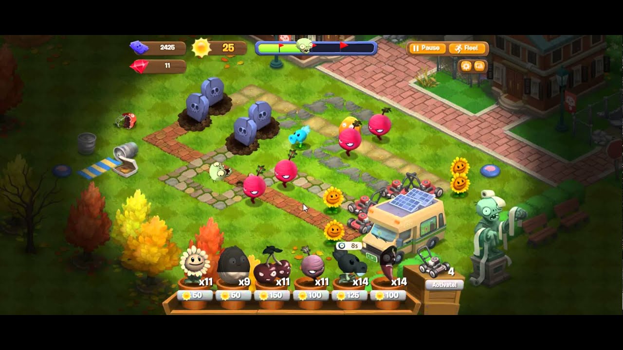 Plants vs. Zombies Adventures Level 7-24 - Facebook