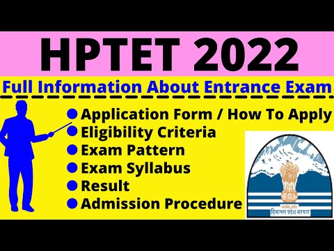 Video All About HP TET 2022: Notification, Dates,... - youtube