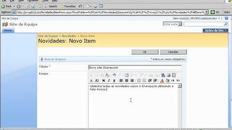 Sharepoint - Create Announcements List