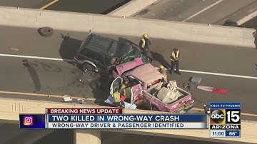 DPS identifies driver and passenger killed in wrong-way crash Tuesdsay