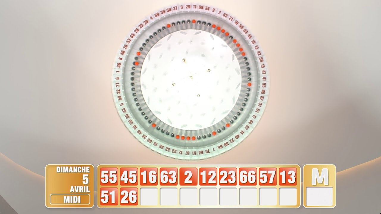 Tirage du midi Keno gagnant à vie® du 05 avril 2020 - Résultat officiel - FDJ - YouTube