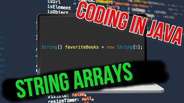 String Arrays | Java Programming #14 | Coding Club
