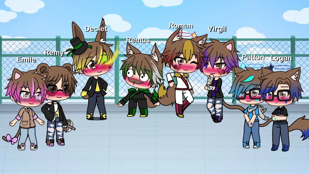 Highschool AU Sanders Sides