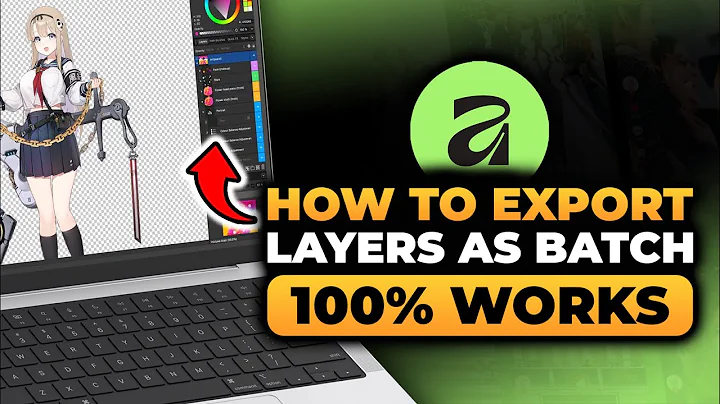 How To Export Layers as Batch in Affinity (100% WORKS) | FAST & EASY | NO Yapping, To The Point!