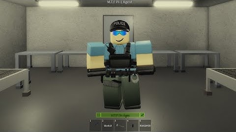 Roblox SCP M.T.F Pi-1 "City Slickers" Agent (Avatar Build)