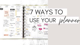 7 WAYS To Use Your Planner | At Home With Quita screenshot 3