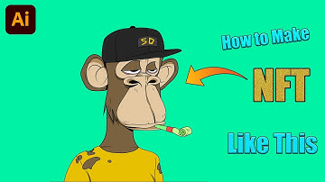 How to make NFT in Adobe Illustrator tutorial | Speed Art