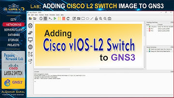Network vLab - ADDING CISCO VIOS-L2 SWITCH TO GNS3
