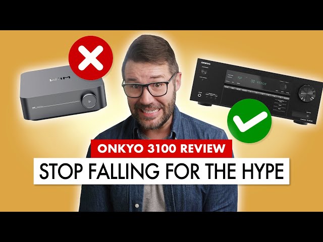 STOP Falling for the HYPE! ONKYO TXSR3100 REVIEW - 5.2 AV Receiver class=