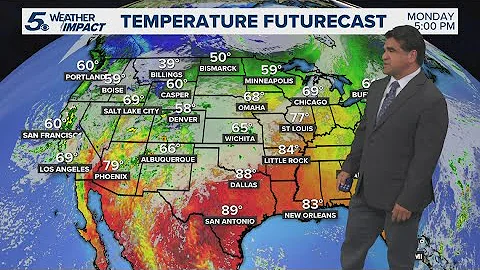 Cooler temperatures on the way | KENS 5 Weather Impact Forecast