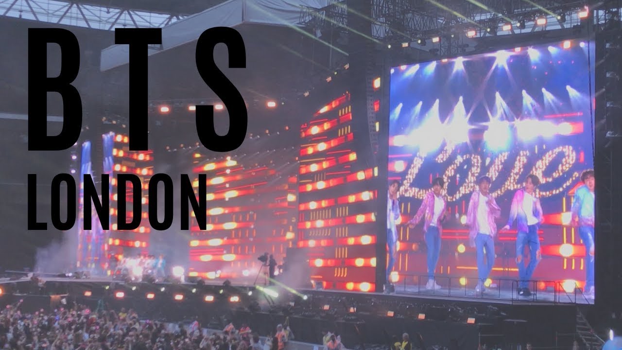 BTS - BOY WITH LUV (Wembley Stadium)