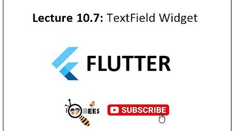 Lec 10.7 - TextField Widget (Urdu / Hindi)