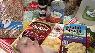Kroger and Walmart Grocery Haul $120 Plus Weekly Meal Plan