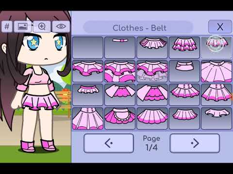 20 GACHA LIFE ROUPAS: Batalha Gacha Góticas x Patricinhas