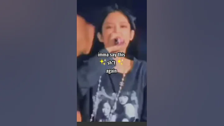 Jennie changing her rap lyrics because her mom was...