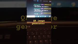 #webdevelopment #nodejs #qrcode My project of QR image generator working perfectly using node.js