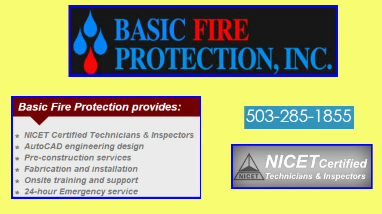 Basic Fire Protection designing, fabricating, and installing automatic