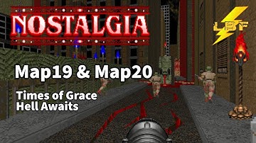 SKYSCRAPER PORTAL | Doom II: Nostalgia [Fast Ultra-Violence 100%] - Map19 and Map20