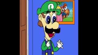 At Home with Mario and Friends - Luigi cuts his finger