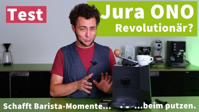 und von eine YouTube ONO - zwischen Jura Kaffeevollautomat - ART Siebträger Espressomaschine, NEUE