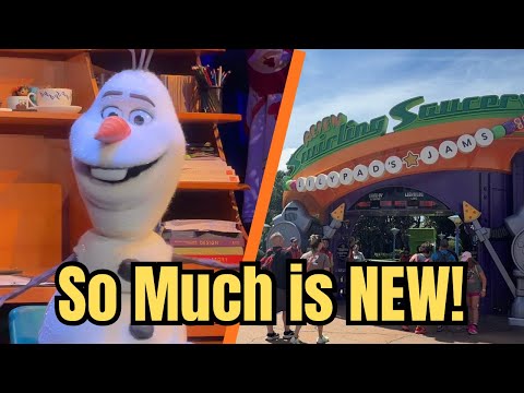 Disney’s Hollywood Studios VLOG! 🎨 NEW Magic of Disney Animation, Lilypad Jams & More!