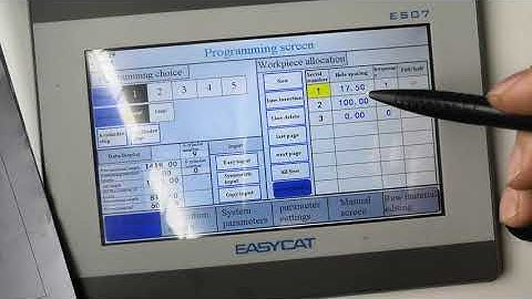 Programming for CNC Tube Punching Machine