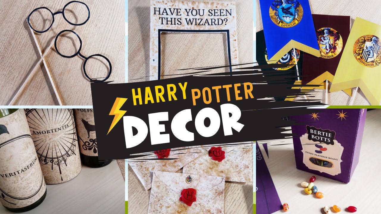 Harry Potter DIY Crafts and Room Decor 