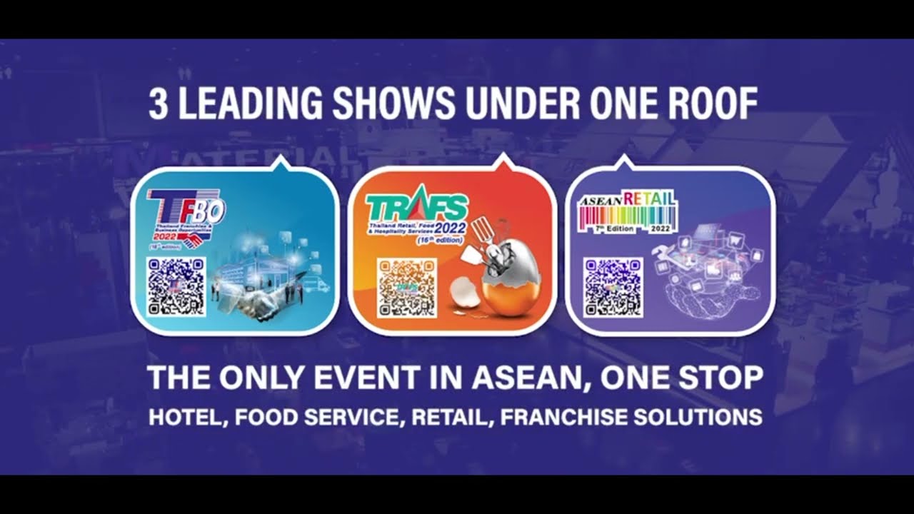 เรื่มนับถอยหลัง งานแฟรนไชส์ TFBO วันที่ 20-23 ตุลาคม 65 @ไบเทค บางนา