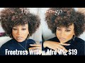 Freetress WILLOW WIG TD130 l Affordable l SYNTHETIC Natural Looking Afro Wig l Easy Throw On And Go