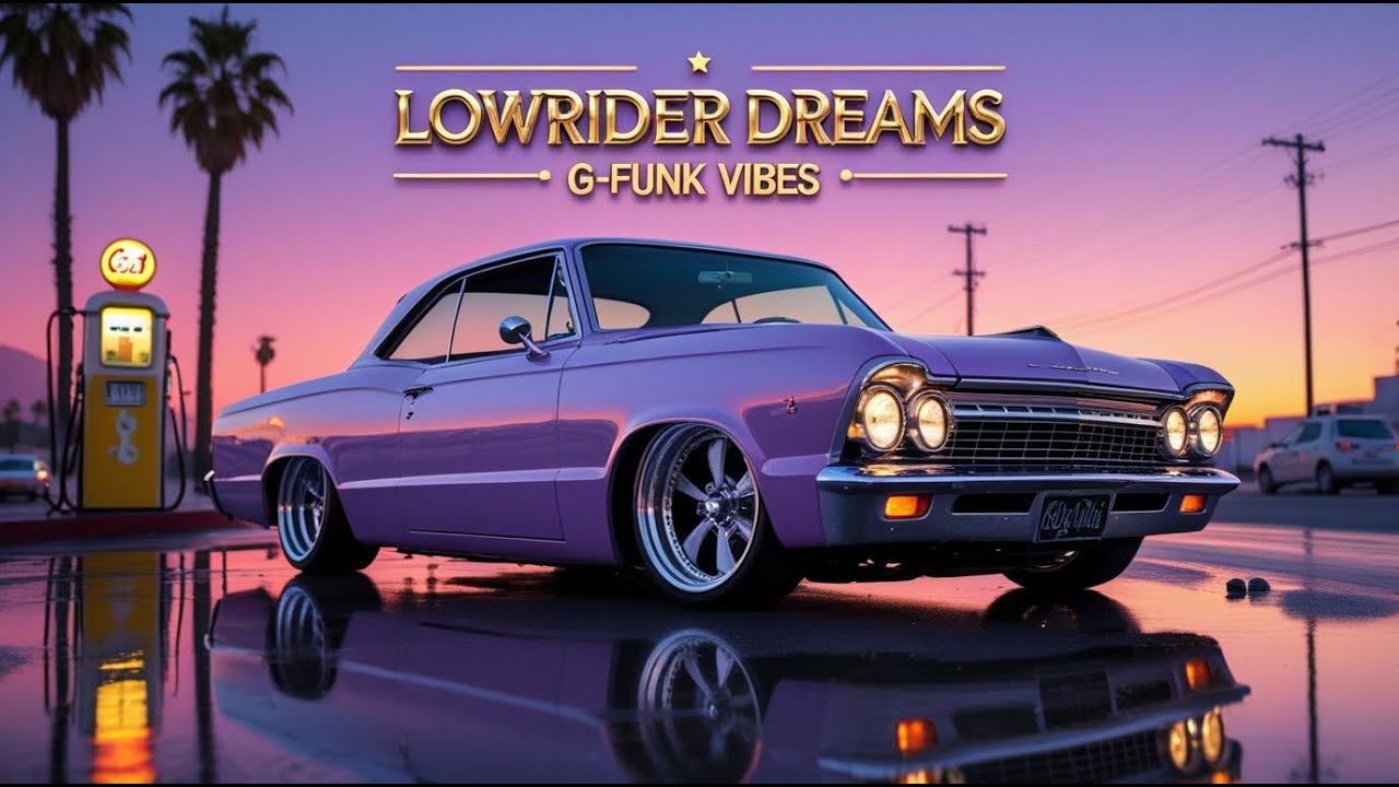 Neon Lights & Slow Rolls | Chill G-Funk Cruising Experience