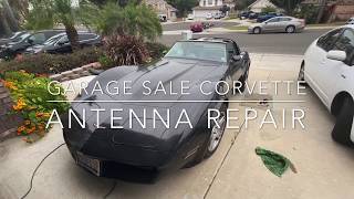 C3 Corvette Antenna Repair