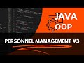 OOP - Personnel Management #3