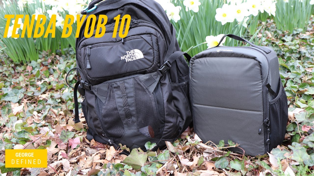 How I Turned My North Face Recon Backpack Into A Budget Bag Tenba BYOB - YouTube