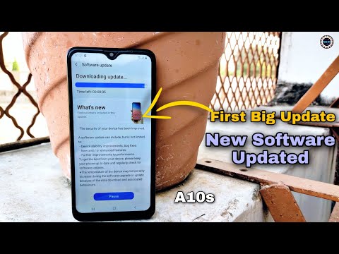 Samsung Galaxy A10s New Software Updated || A10s First Big Update 2020