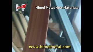 Laminated wood grain steel sheets for wall panel screenshot 4