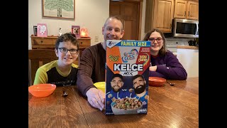 Kelce Mix Cereal!  The Super Bowl Edition featuring Travis and Jason Kelce!  Three Cereal Mix! Net Worth