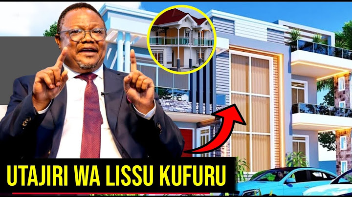 TUNDU LISSU ATAJA UTAJIRI WAKE WOTE HADHARANI WATU WASHANGAA NI KUFURU HISTORIA YAKE INASHANGAZA