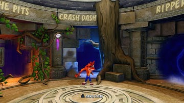 Crash Bandicoot 2 Remastered Level 5 Crash Dash Purple Crystal All Boxes