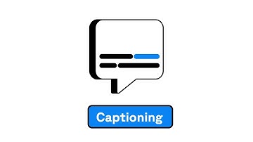 Create captions for your videos